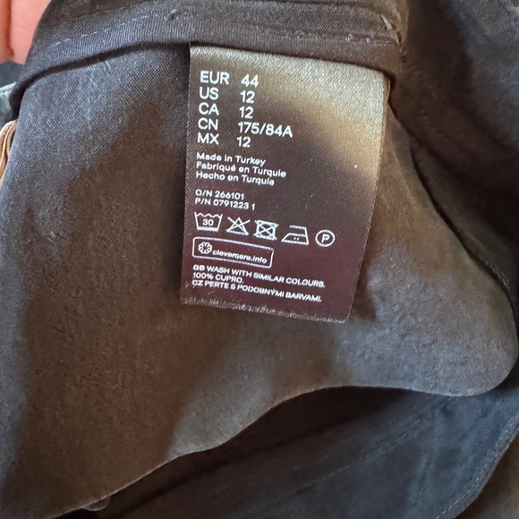 H&M extra wide high waist culottes ankle - Picture 7 of 7